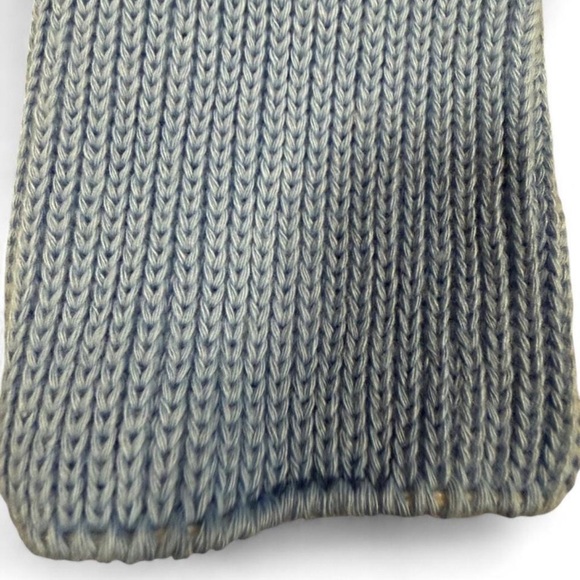 Blue Knitted Leg Warmers - Picture 4 of 6